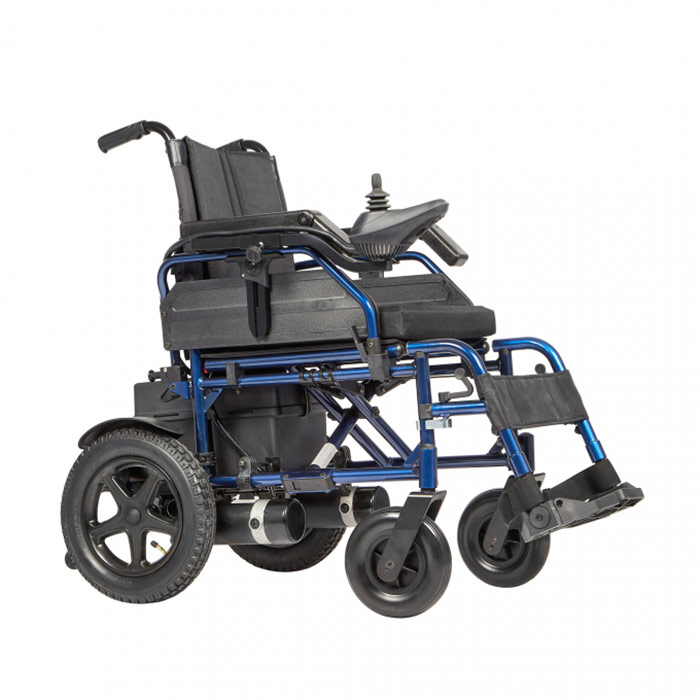 Кресло-коляска Ortonica для инвалидов с электроприводом Pulse 120 с пневматическими колесами