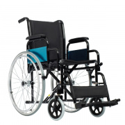 Кресло-коляска Ortonica для инвалидов Base 130 с литыми колесами.