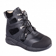 Ботинки ортопедические Твики с шерстью для мальчиков TW-574-5 черные.