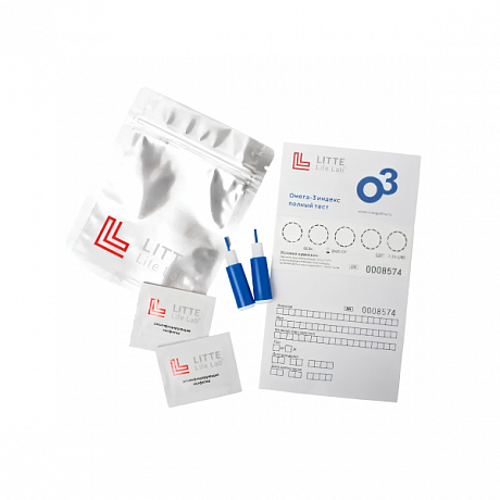 Набор для забора образца крови Омега-3 индекс. Изображение 3 из 3